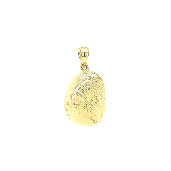 14K Yellow Gold Baby's Ear Shell Charm