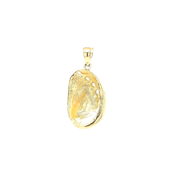 14K Yellow Gold Baby's Ear Shell Charm