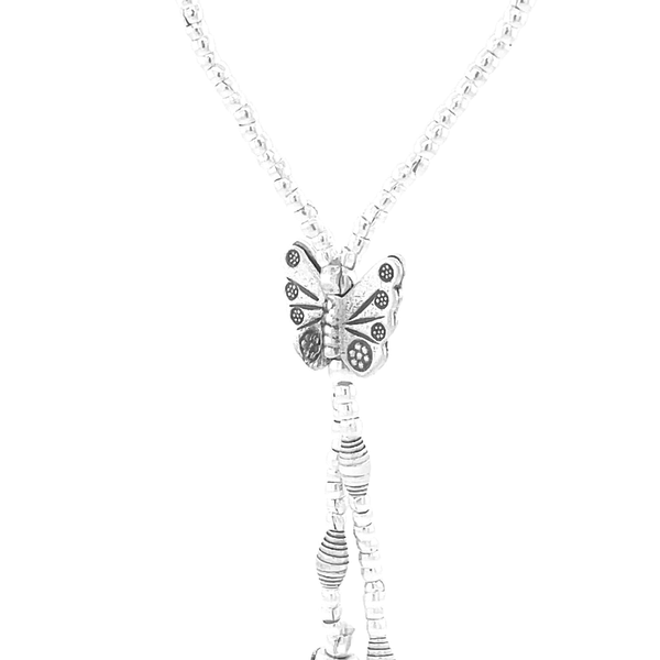 Buy Silver Shine Butterfly Silver Plated Necklace Pendant Chain For Women  Online at Best Prices in India - JioMart.