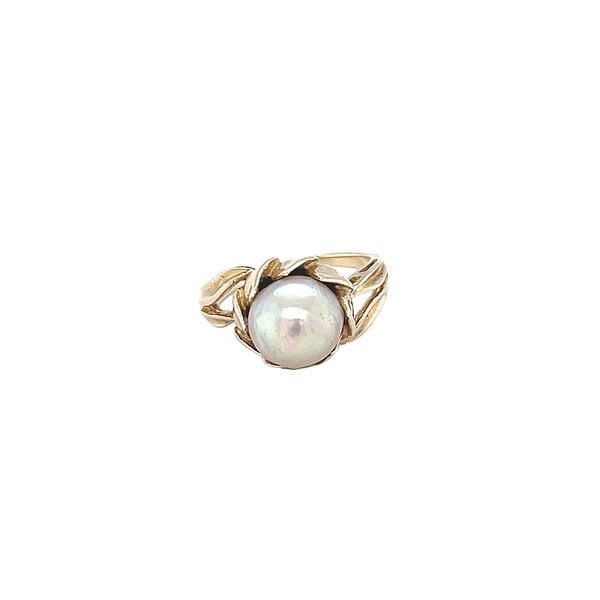 Buy Pearl Ring, Dainty Pearl Ring, Gold Pearl Ring, Stacking Ring, Simple  Ring, June Birthstone, Minimalist Ring, Sterling Silver Pearl Ring Online  in India - Etsy