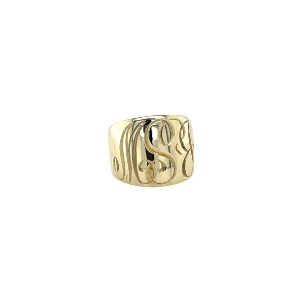 Men's Monogram Personalized Handmade Ring