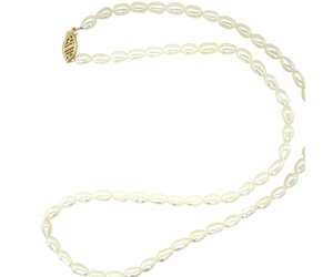 ブレスレット LESS IS MORE 14K Goldfield Rice Pearl Necklace