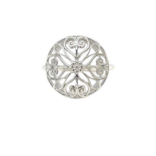 Sterling Silver Thomas Bennett House Gate Ring