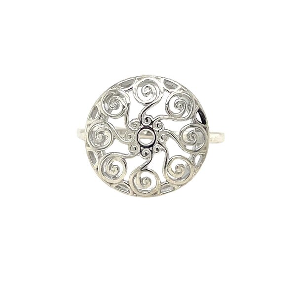 Sterling Silver Pirate Gate Ring