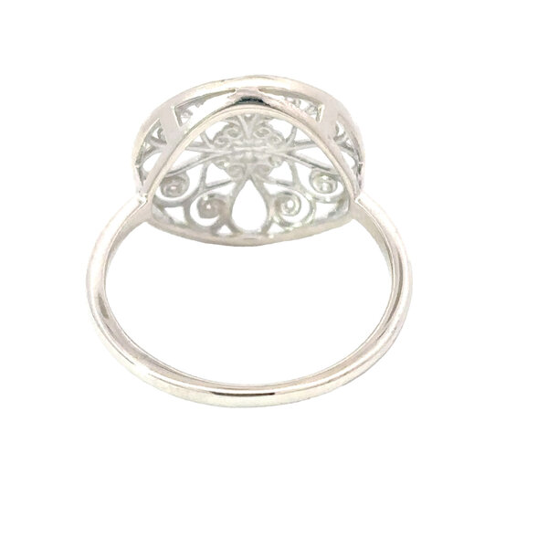 Sterling Silver 5 King Gate Ring