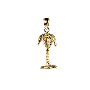 14KY 3D Palmetto Charm