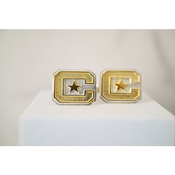 Gold Plated & Sterling Silver Citadel Logo Cufflinks
