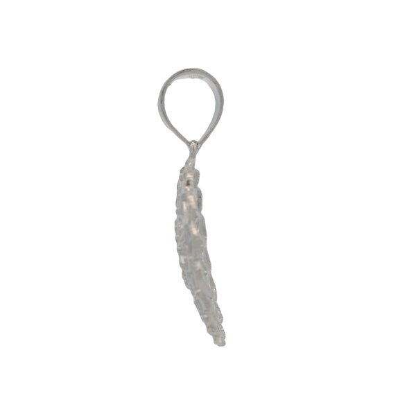Sterling Silver Diamond Cut Captains Courtyard Pendant