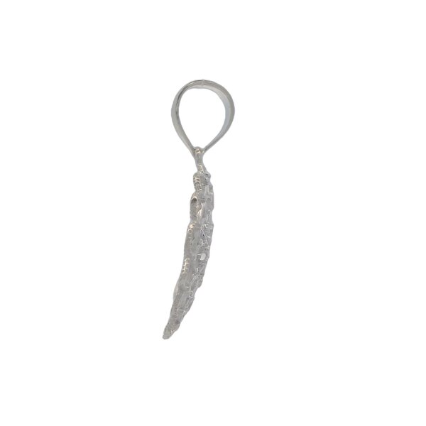 Sterling Silver Diamond Cut Captains Courtyard Pendant
