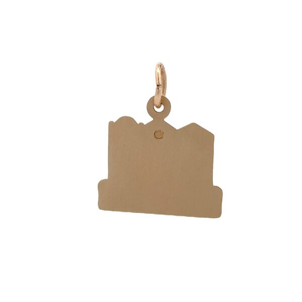 14K Yellow Gold Rainbow Row Charm RQC