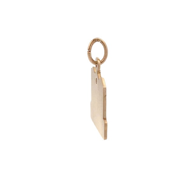 14K Yellow Gold Rainbow Row Charm RQC
