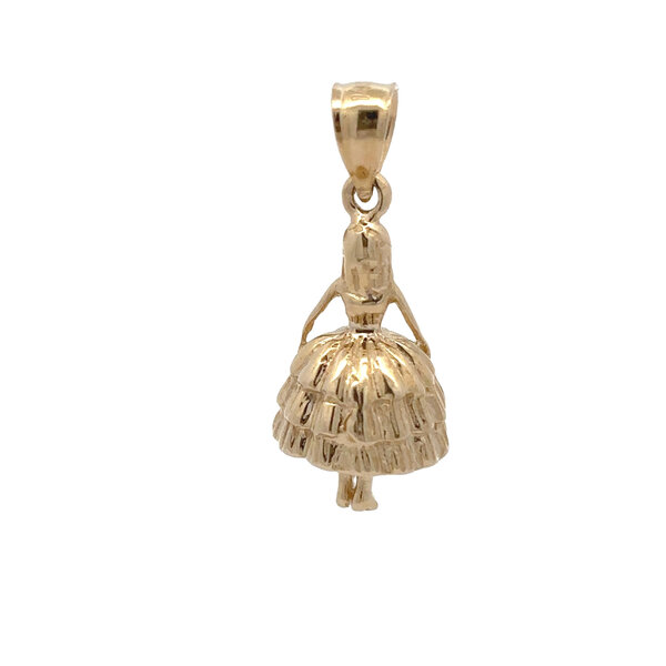 14K Yellow Gold Small Southern Belle Bell