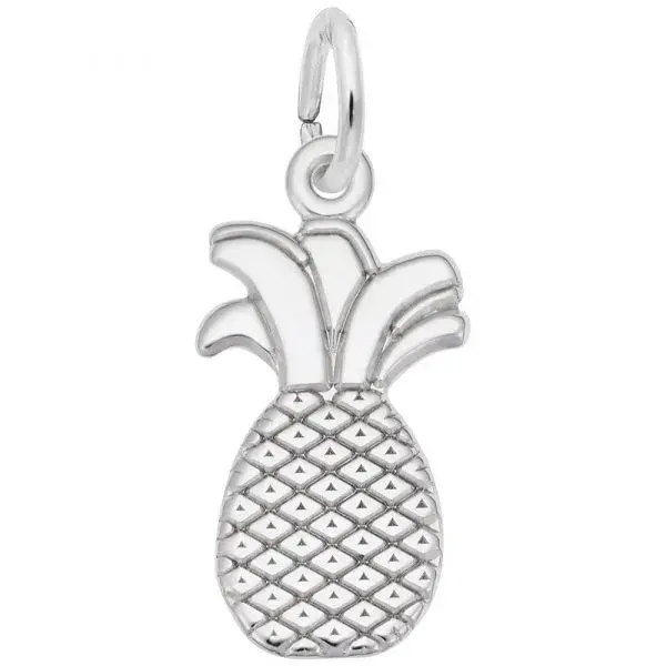 Sterling Silver Flat Pineapple RQC
