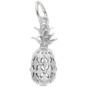 Sterling Silver GC Original Pineapple Charm - Gold Creations