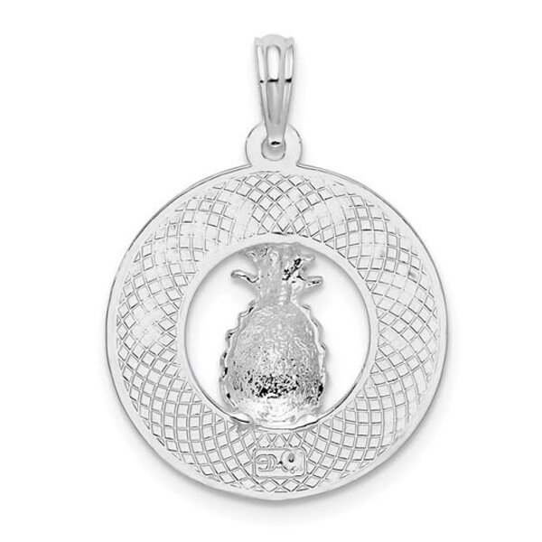 Sterling Silver Pineapple Charleston Charm