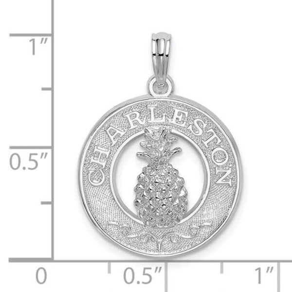 Sterling Silver Pineapple Charleston Charm