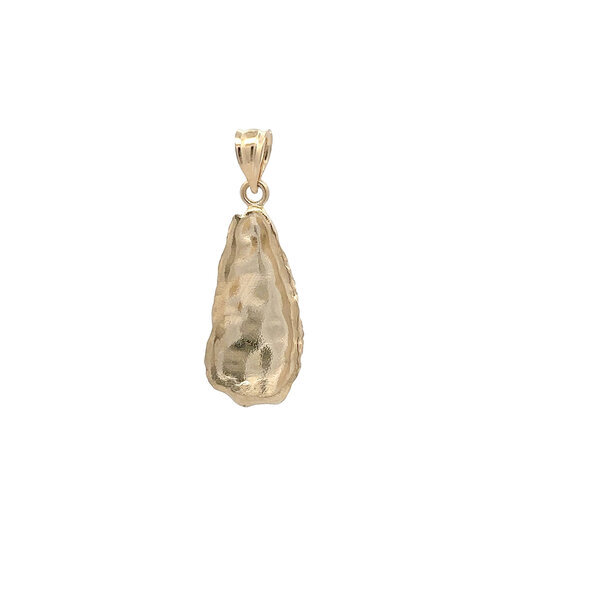 14K Yellow Gold Med GC Original Oyster Pendant