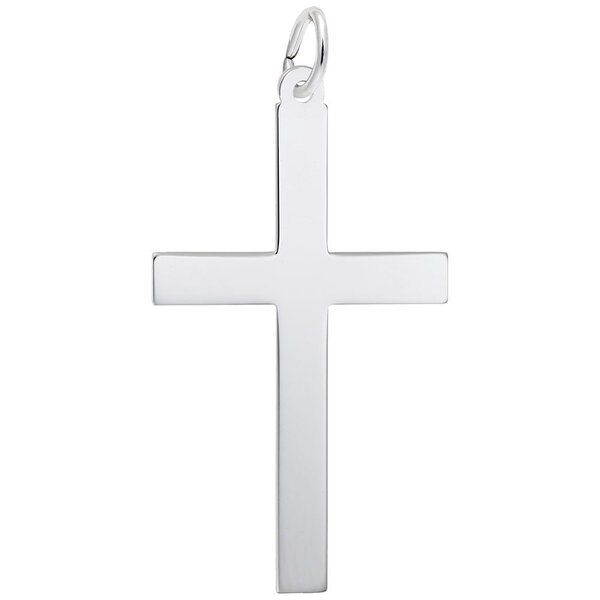 Sterling Silver Large Cross 19x31mm