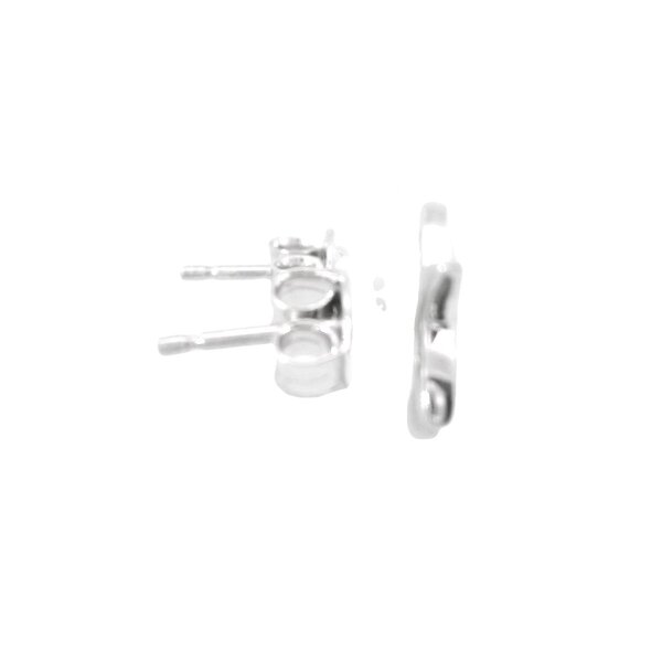 Sterling Silver Small Polished Starfish Post Earrings