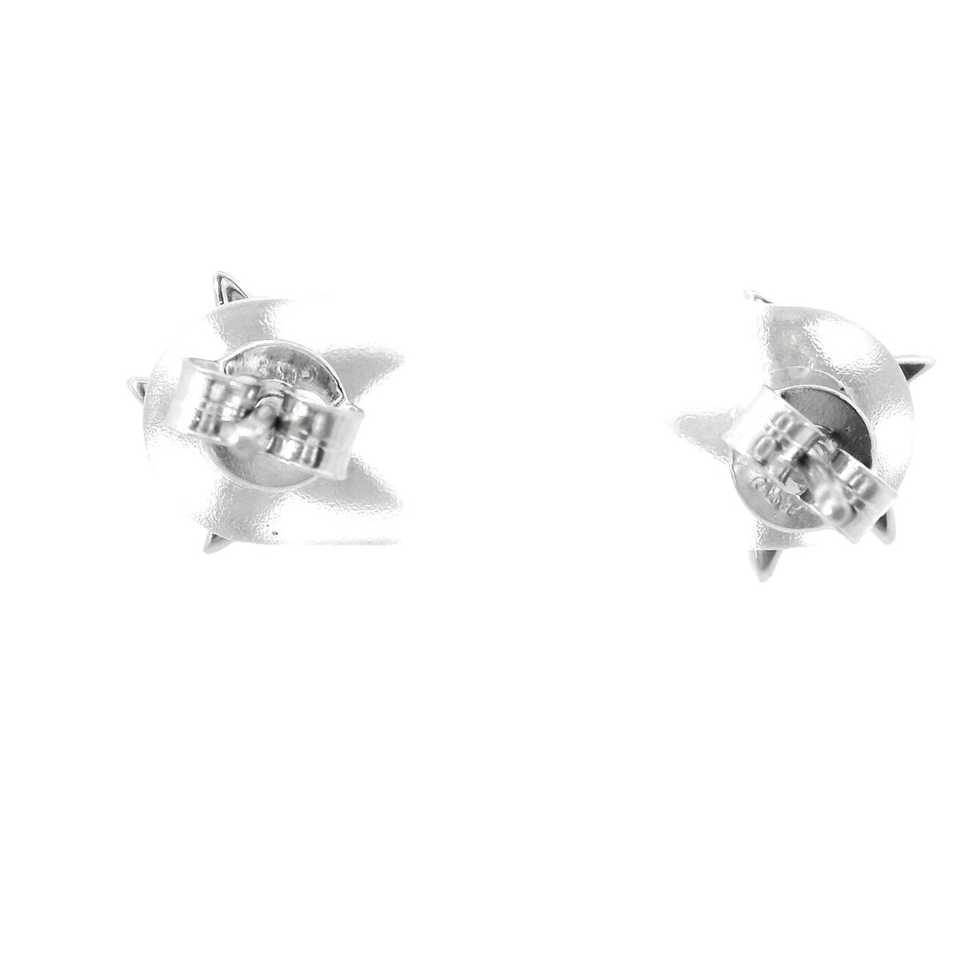 Small Polished Starfish Stud Earrings Sterling Silver Small Polished Starfish Stud Earrings Sterling Silver