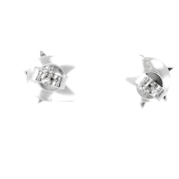 Sterling Silver Small Polished Starfish Post Earrings