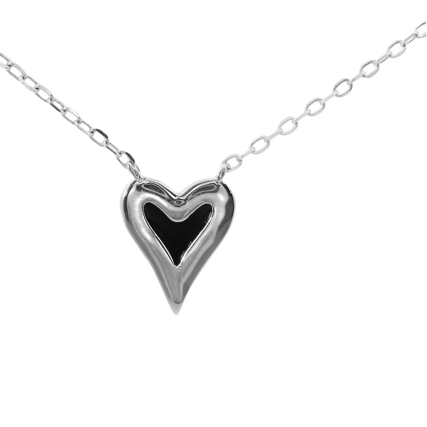 Split Chain Necklace Silver Split Chain Necklace Silver