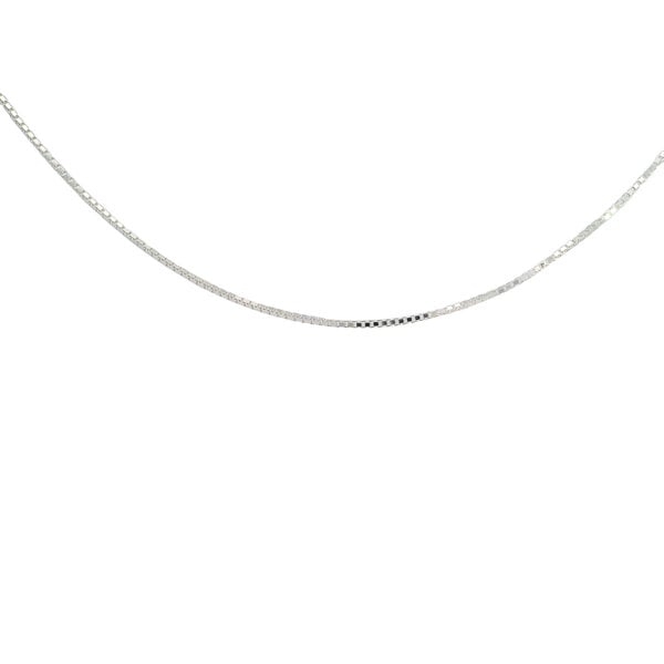 Sterling Silver 16/18" Adjustable Box Chain