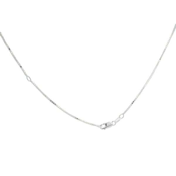 Sterling Silver 16/18" Adjustable Box Chain