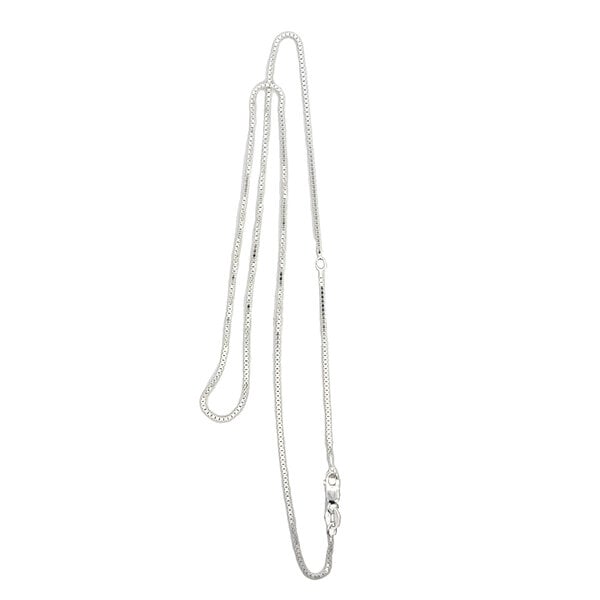 Sterling Silver 16/18" Adjustable Box Chain