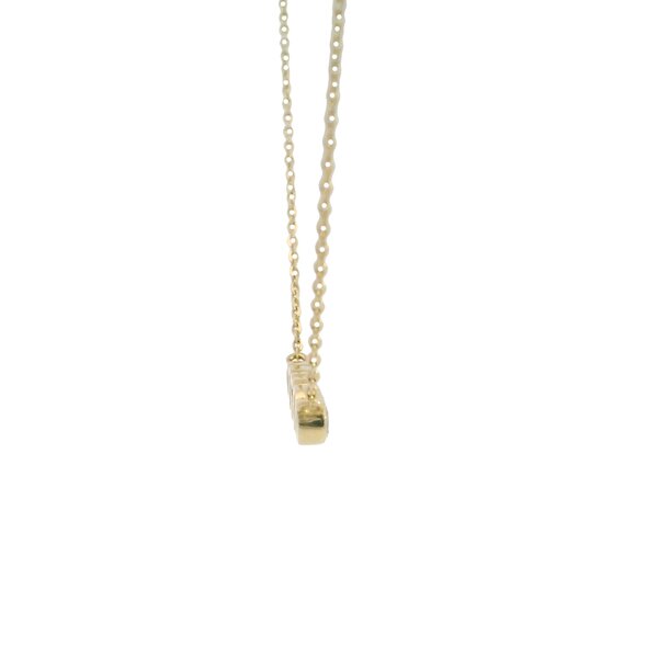 14K Yellow Gold 1.22ct Mixed Fancy Lab Grown Diamond Necklace 16"-17"-18"