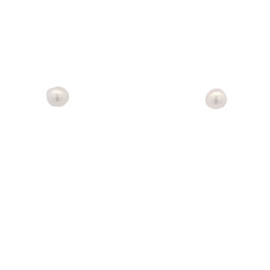 14KW 5-5.5mm Akoya Pearl Post Earrings