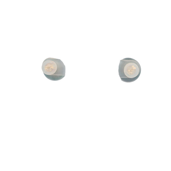 14K Yellow Gold 11-12mm Tahitian Pearl Post Earrings