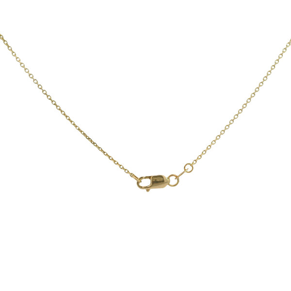 14K Yellow Gold B Favorite 1.1mm Cable Chain - 18"