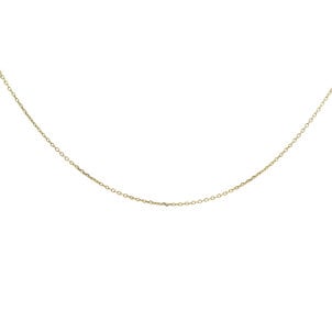 14KY B FAV 1.1mm Cable Chain - 18"