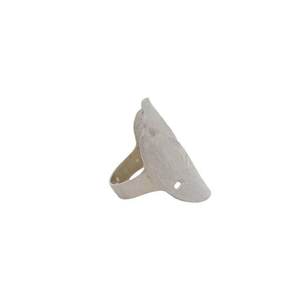 Sterling Silver Handmade Sand Dollar Ring Size 7