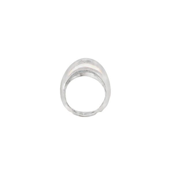Sterling Silver Plain Domed Ring