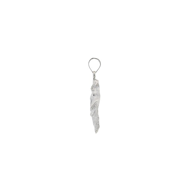 Sterling Silver Gold Creations Oyster Shell Pendant