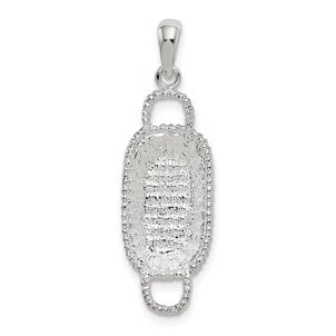 SS Oblong Bread Basket Charm