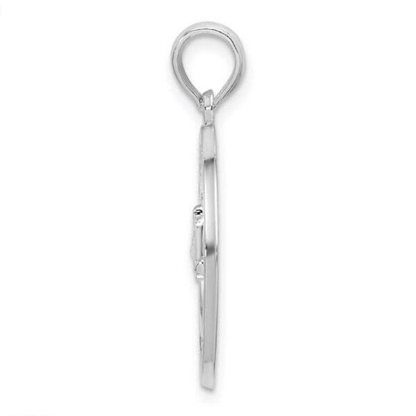 Sterling Silver Charleston Bridge Disc Charm