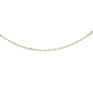 14KY A FAV .8mm Cable Chain 16"