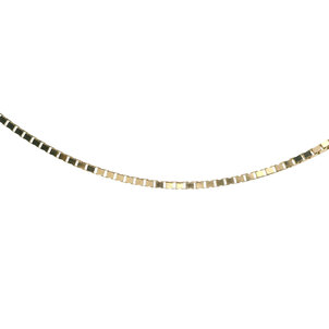 14KY 1mm Box Chain 20"