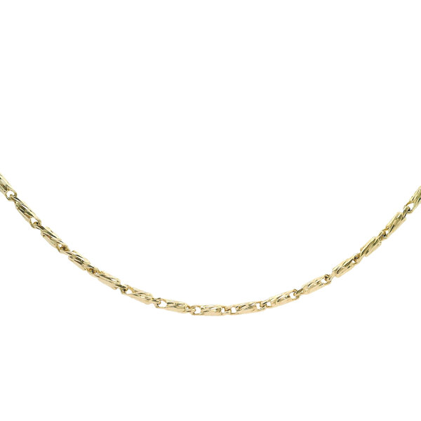 14K Yellow Gold 2mm D/C Raso Chain