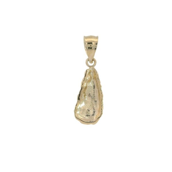 14K Yellow Gold Oyster Pendant Gold Creations Original