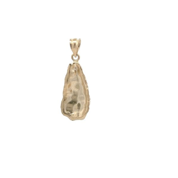 14K Yellow Gold Oyster Pendant Gold Creations Original