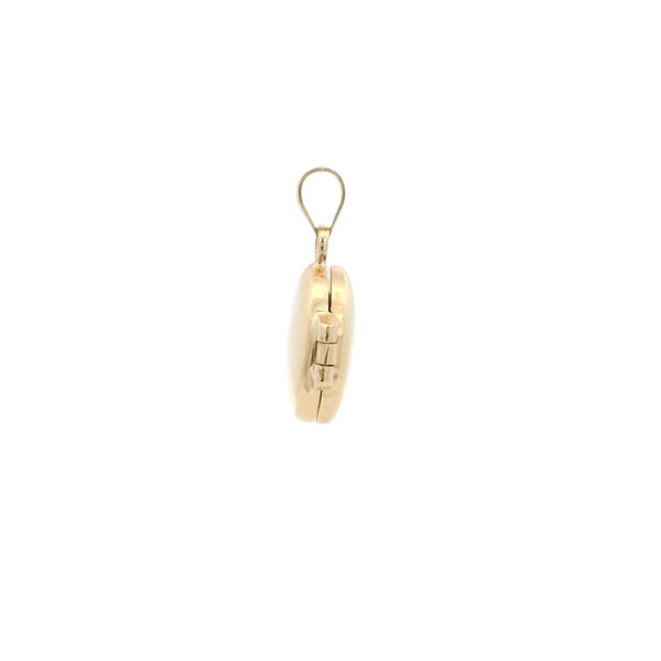 14K Yellow Gold 25x13mm Polished Locket