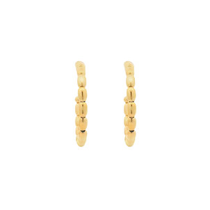 GF Medium Rice Bead Hoops 29mm