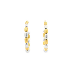 GF/SS Alt Rice Bead 29mm Hoop