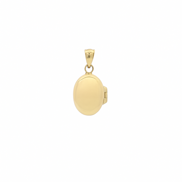 14K Yellow Gold 25x13mm Polished Locket