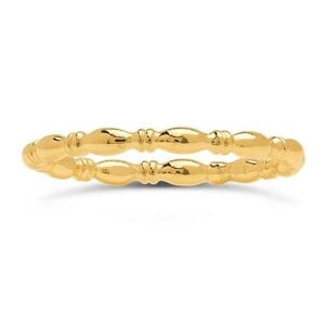 GF Stackable Rice Bead Ring