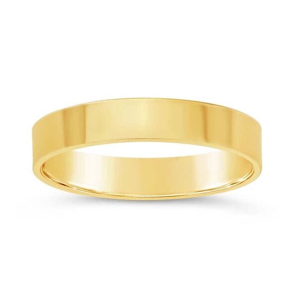 Gold Filled 3.5mm Flat Polished Band